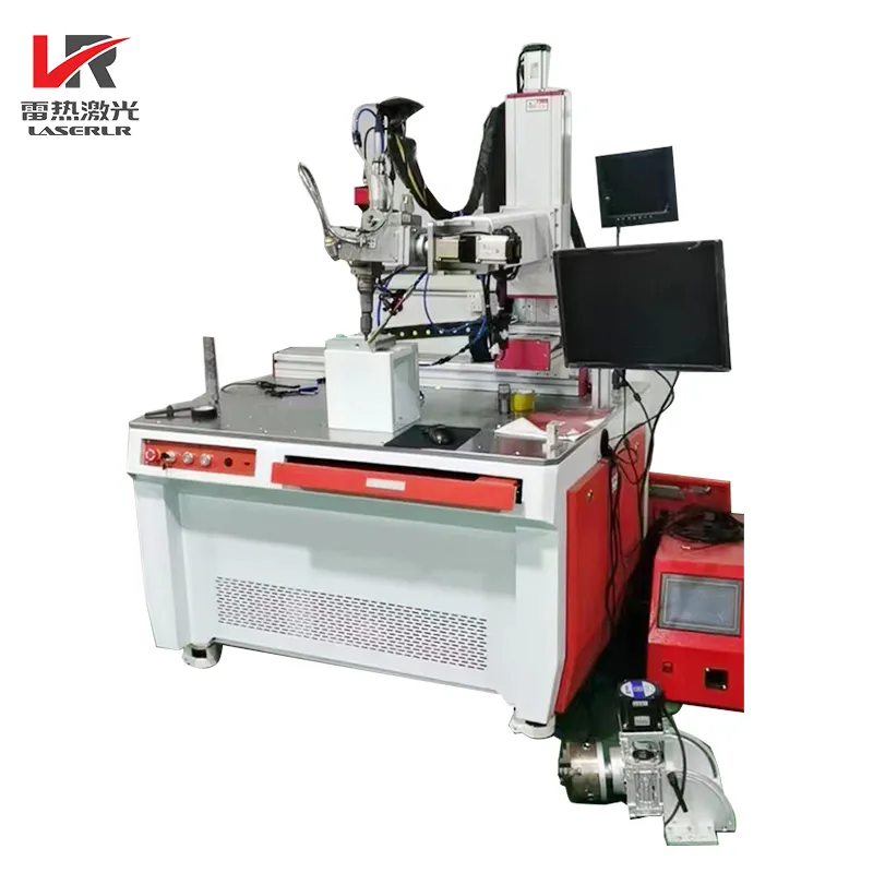 Machine automatique de soudure laser de la plate-forme 4 axes pour le laiton de cuivre en aluminium de fer d'acier inoxydable