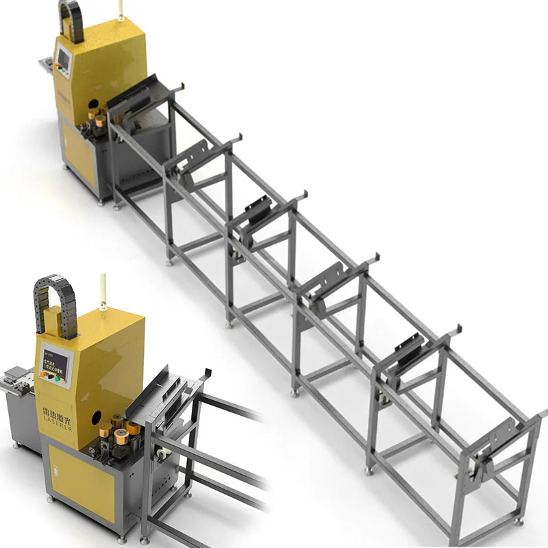 Découpeuse Laser universelle semi-automatique de bureau, Machine de découpe Laser CNC pour Fiber de Tube métallique