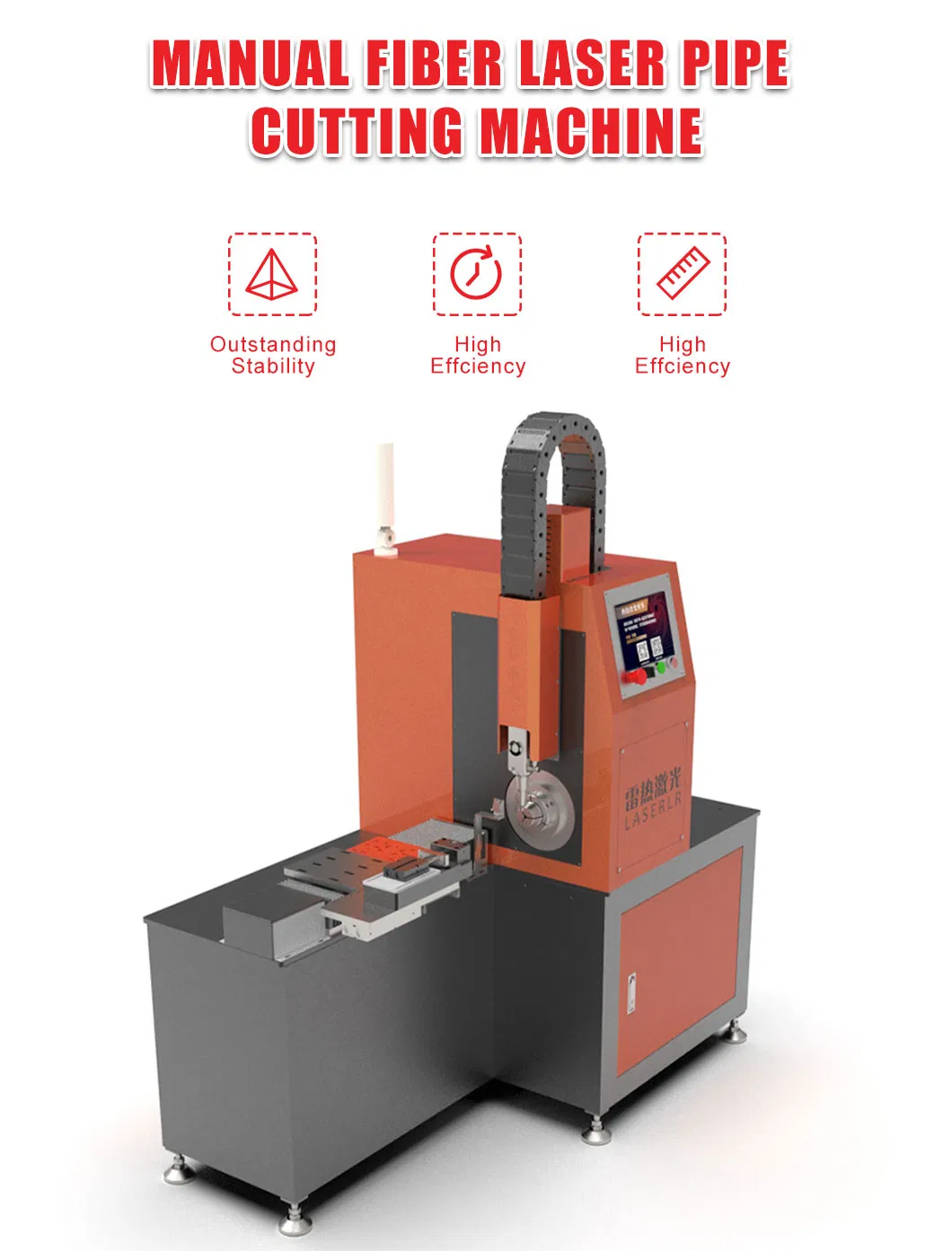 Machine de découpe Laser à Fiber pour tuyaux en acier inoxydable, équipement industriel CNC 3015 4015 4020